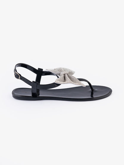 Bow Flat Sandals