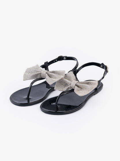 Bow Flat Sandals