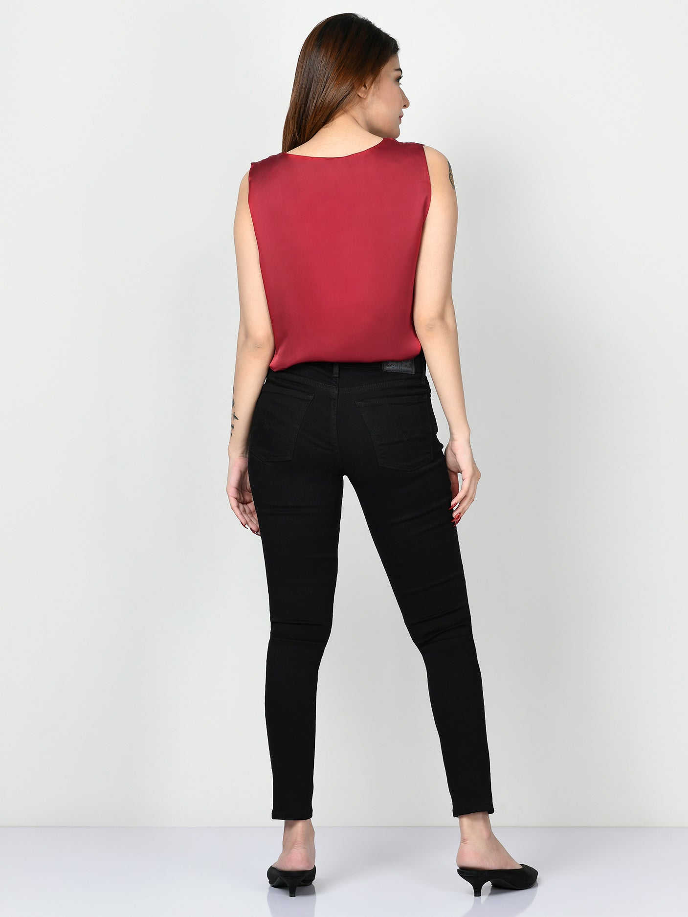 Limelight - Draped Neck Top