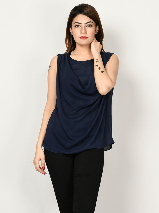 Limelight - Draped Neck Top