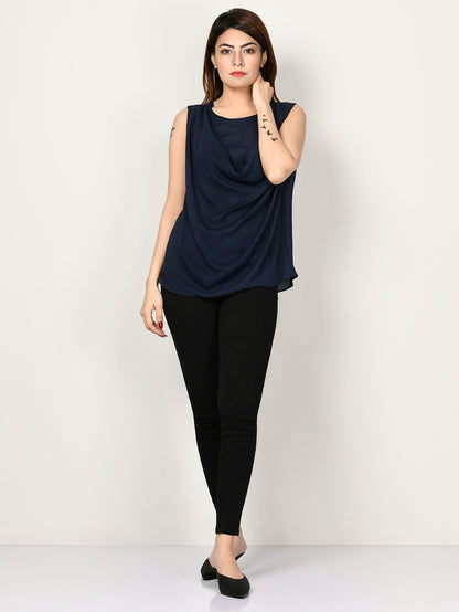 Limelight - Draped Neck Top