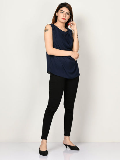 Limelight - Draped Neck Top