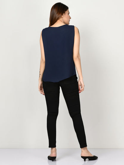 Limelight - Draped Neck Top