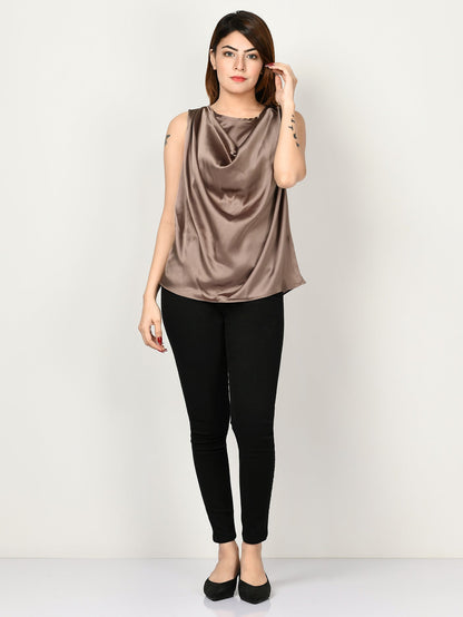 Limelight - Draped Neck Top