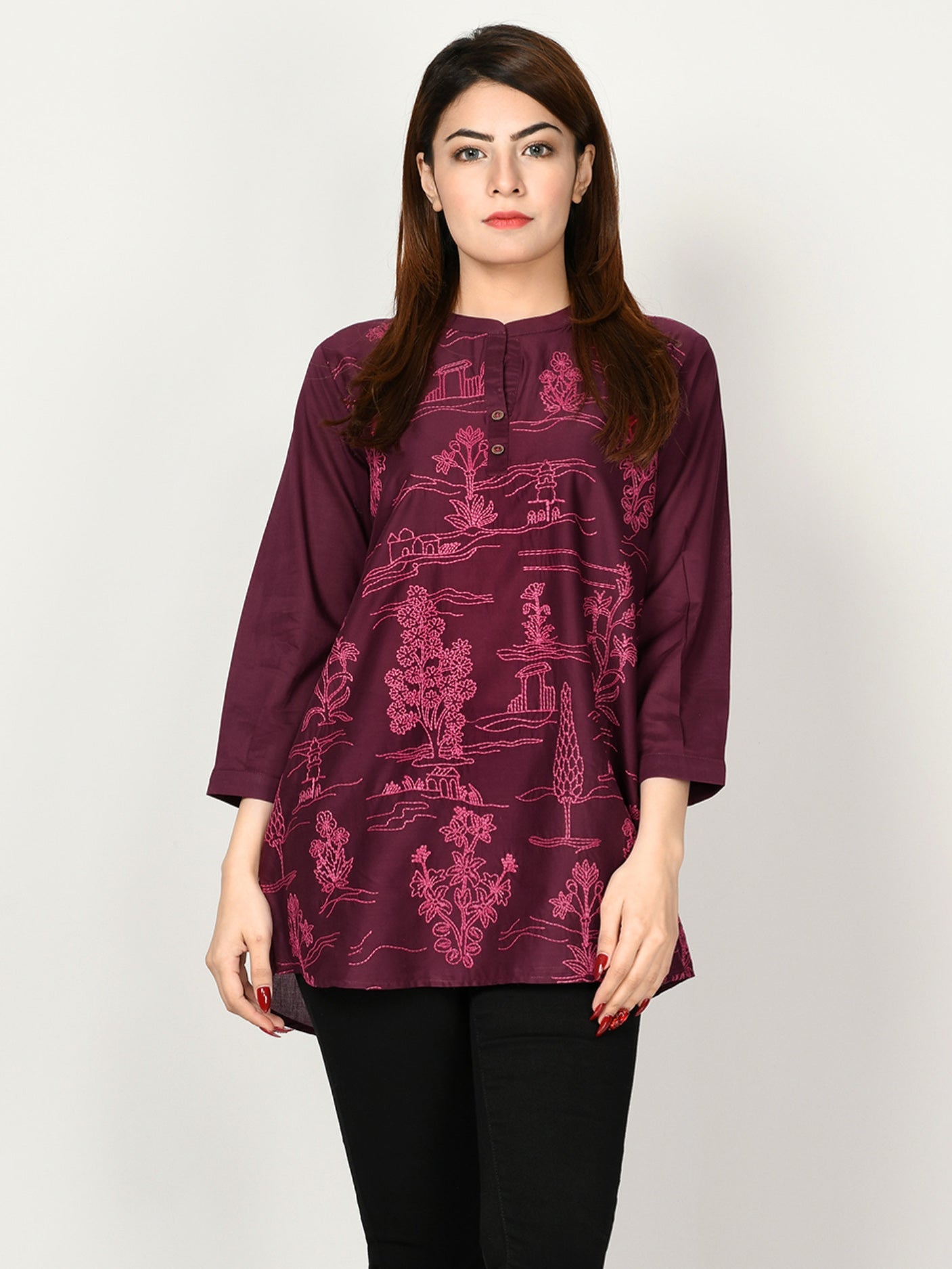 Limelight - Embroidered Top