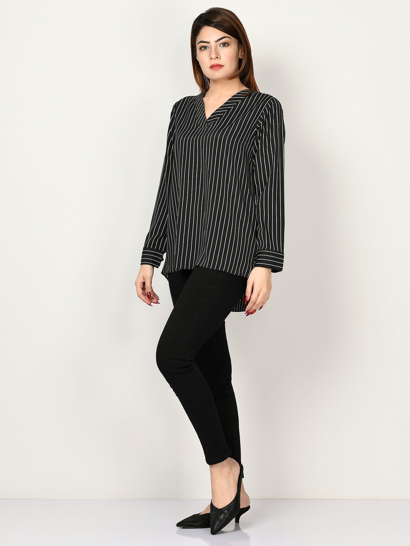 Limelight - Striped Top