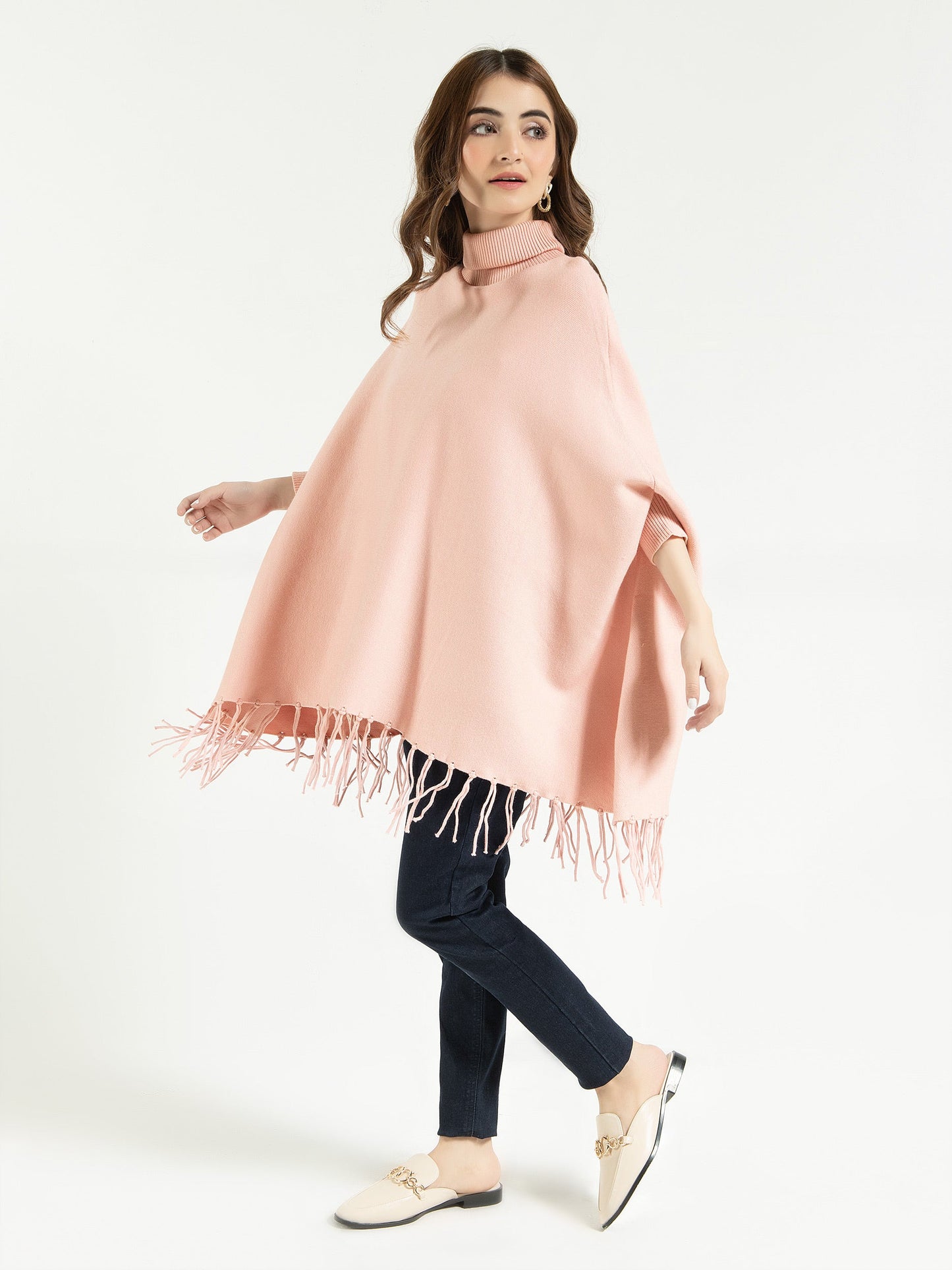 Limelight - High Neck Cape Shawl