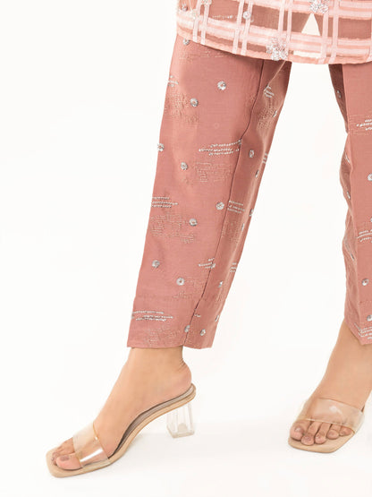 Limelight - 3 Piece Organza Suit-Embroidered (Pret)