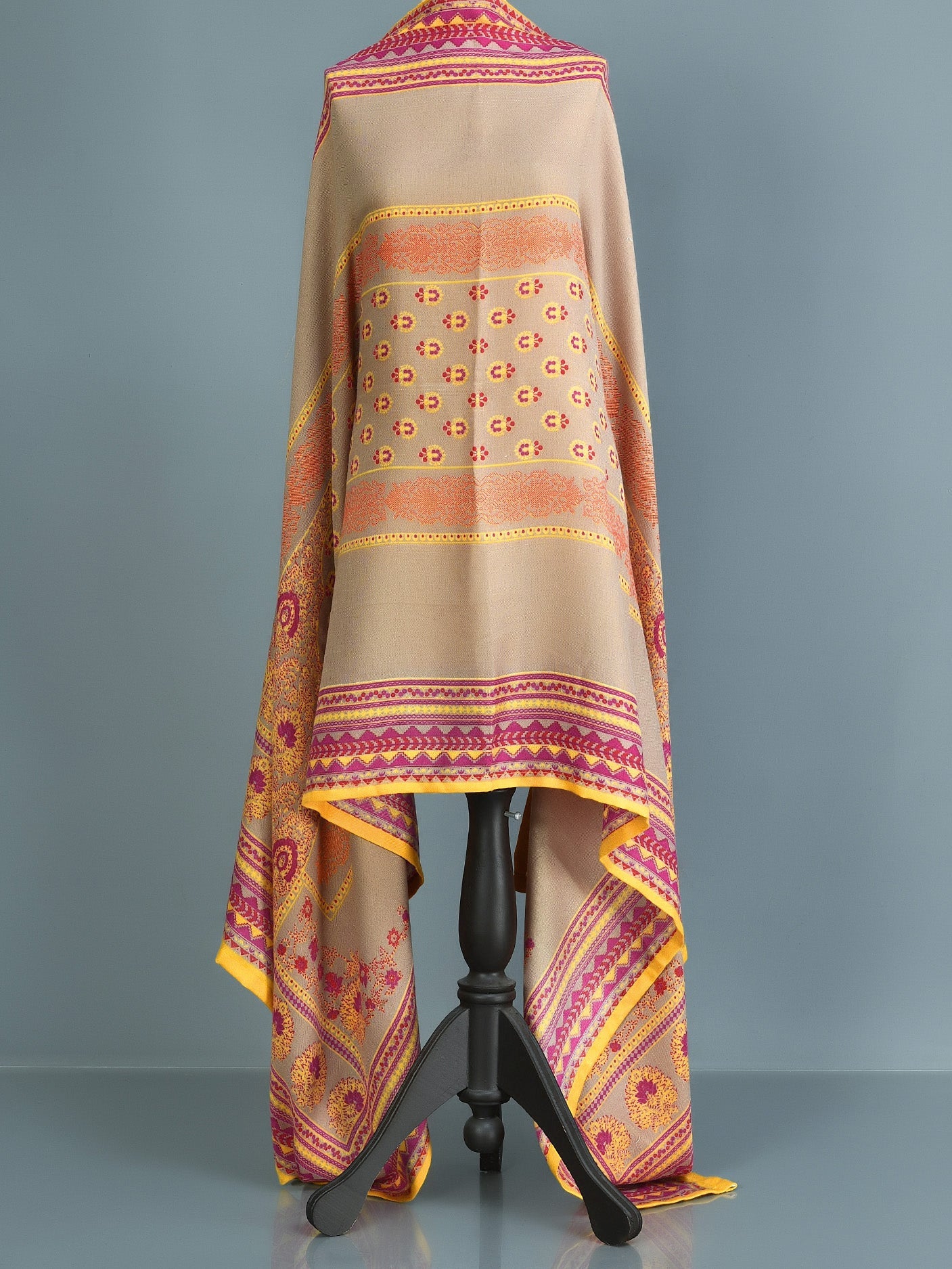 Limelight - Printed Polywool Shawl