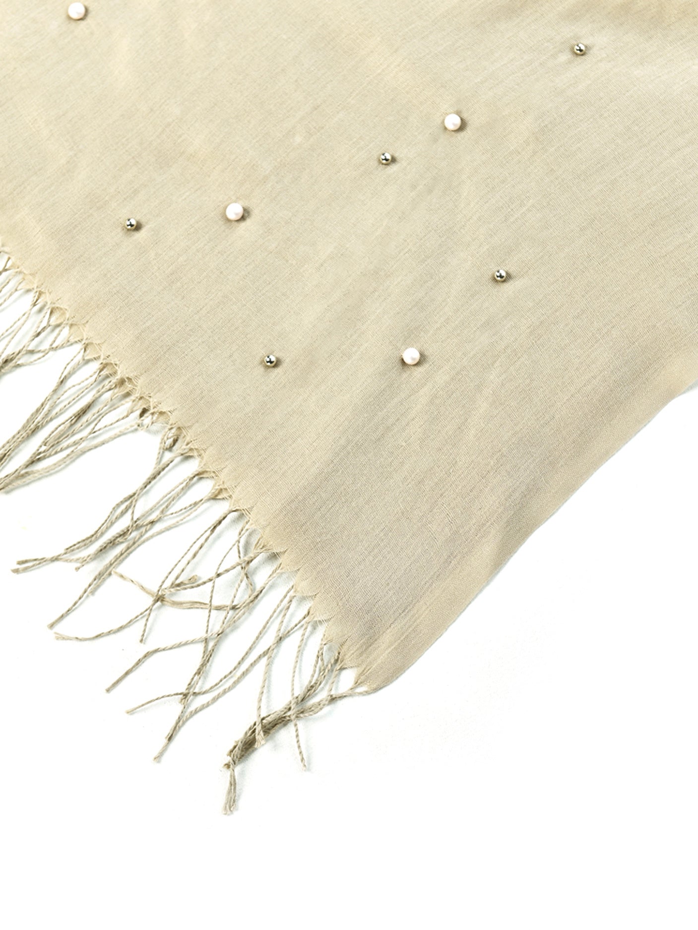 Viscose Pearl Scarf