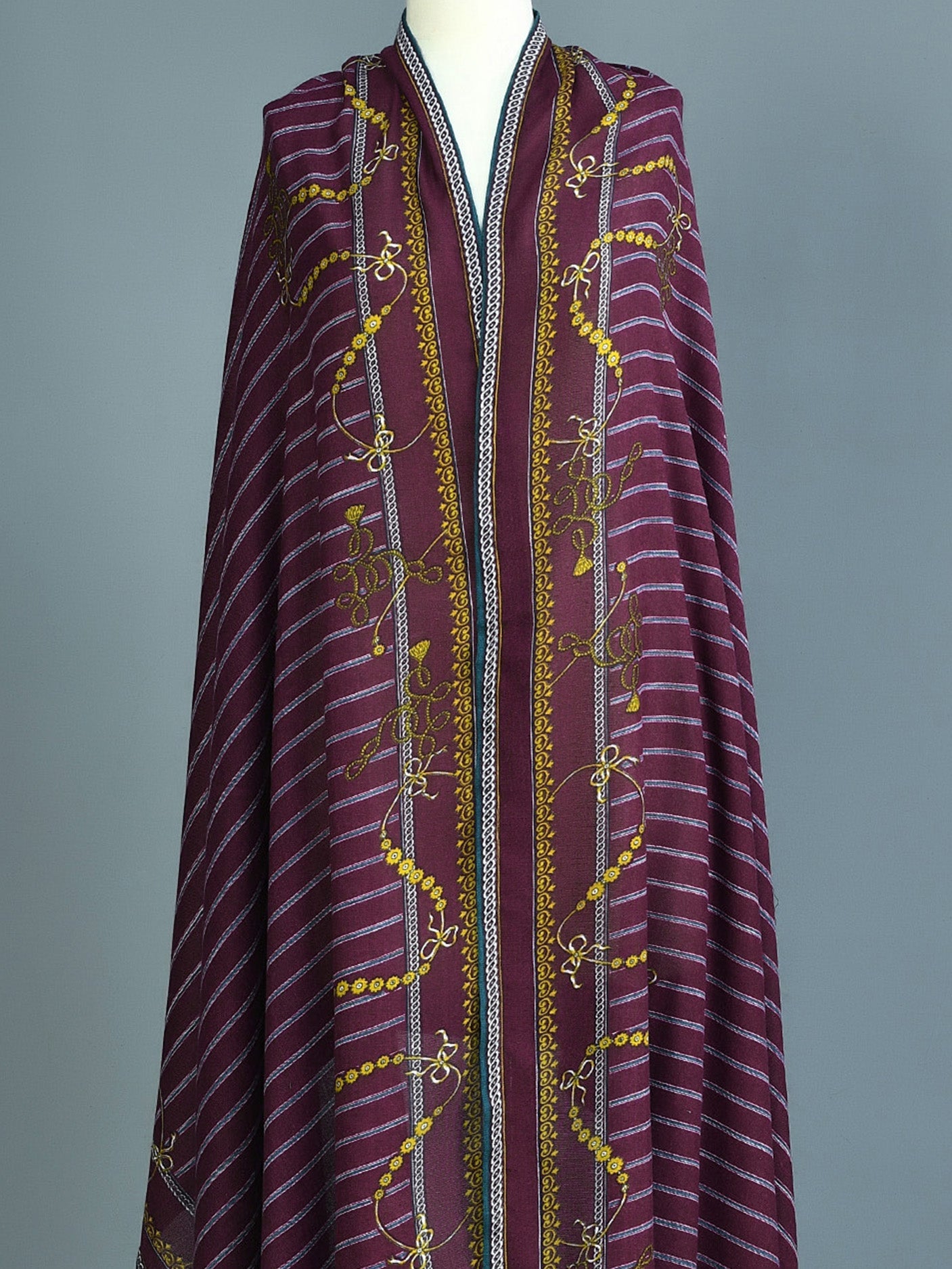 Limelight - Printed Polywool Shawl