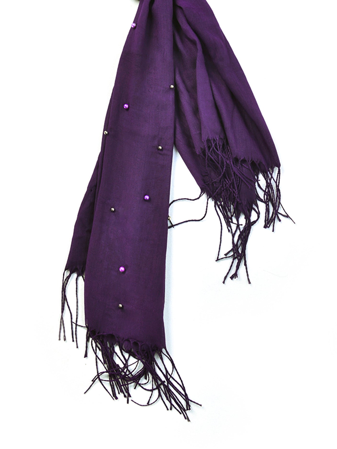 Viscose Pearl Scarf