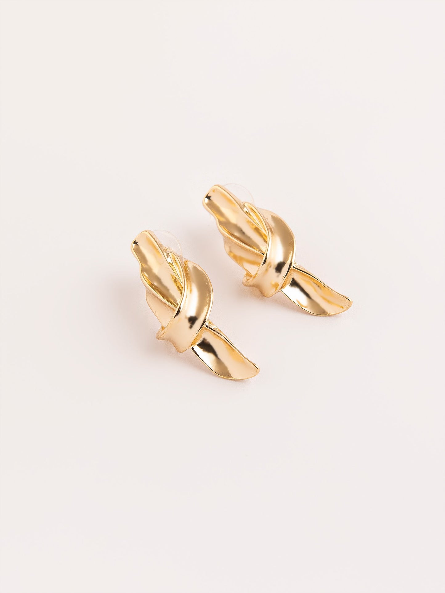 Knotted Stud Earrings