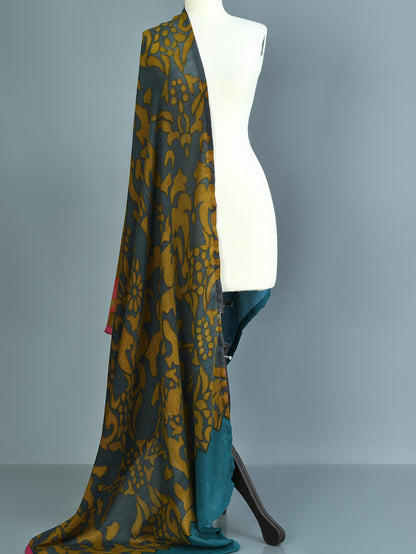 Limelight - Printed Polywool Shawl