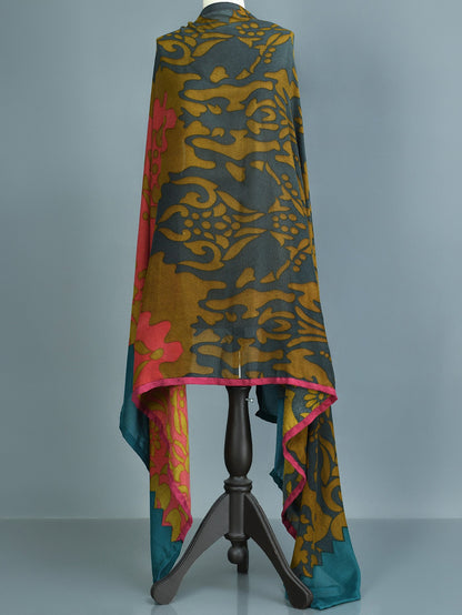 Limelight - Printed Polywool Shawl