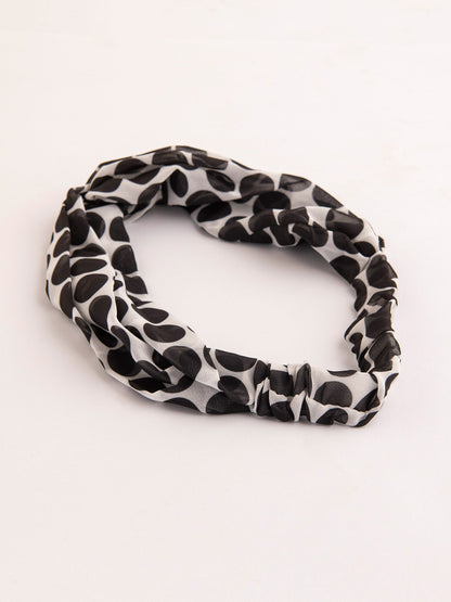 Limelight - Printed Chiffon Knotted Hairband