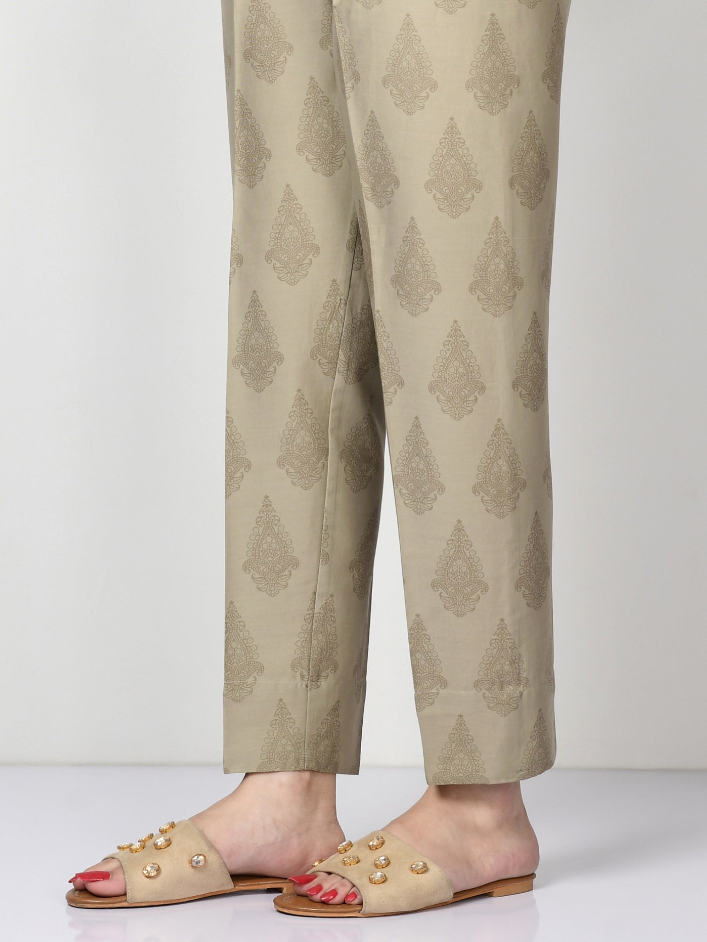 Limelight - Printed Winter Cotton Trouser