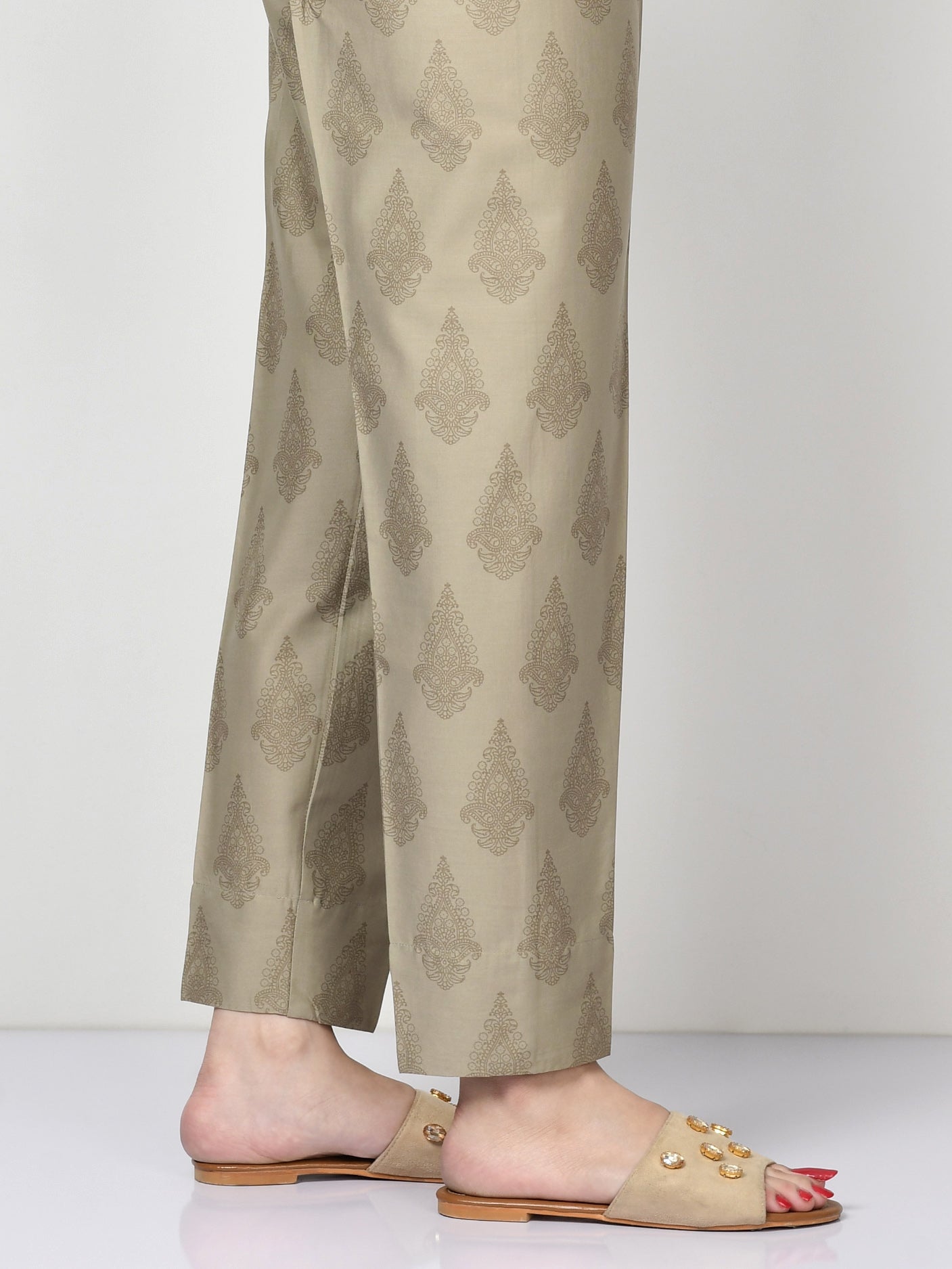 Limelight - Printed Winter Cotton Trouser