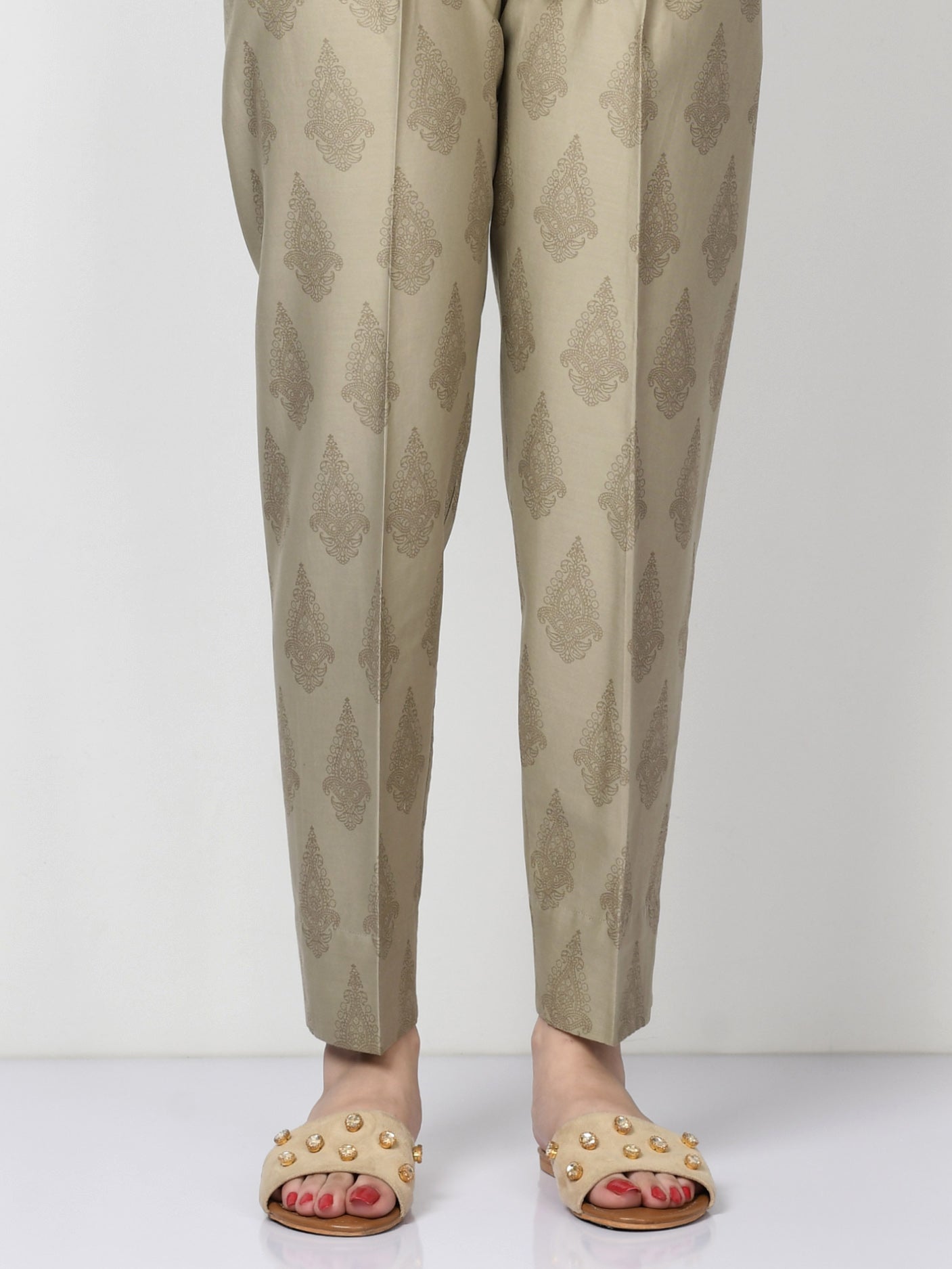 Limelight - Printed Winter Cotton Trouser