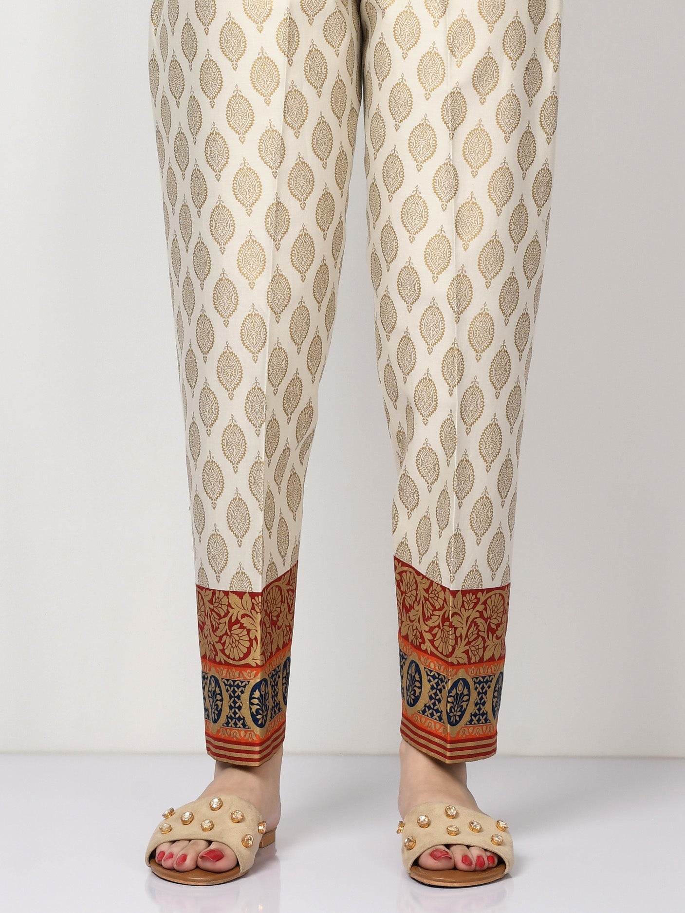 Limelight - Printed Winter Cotton Trouser