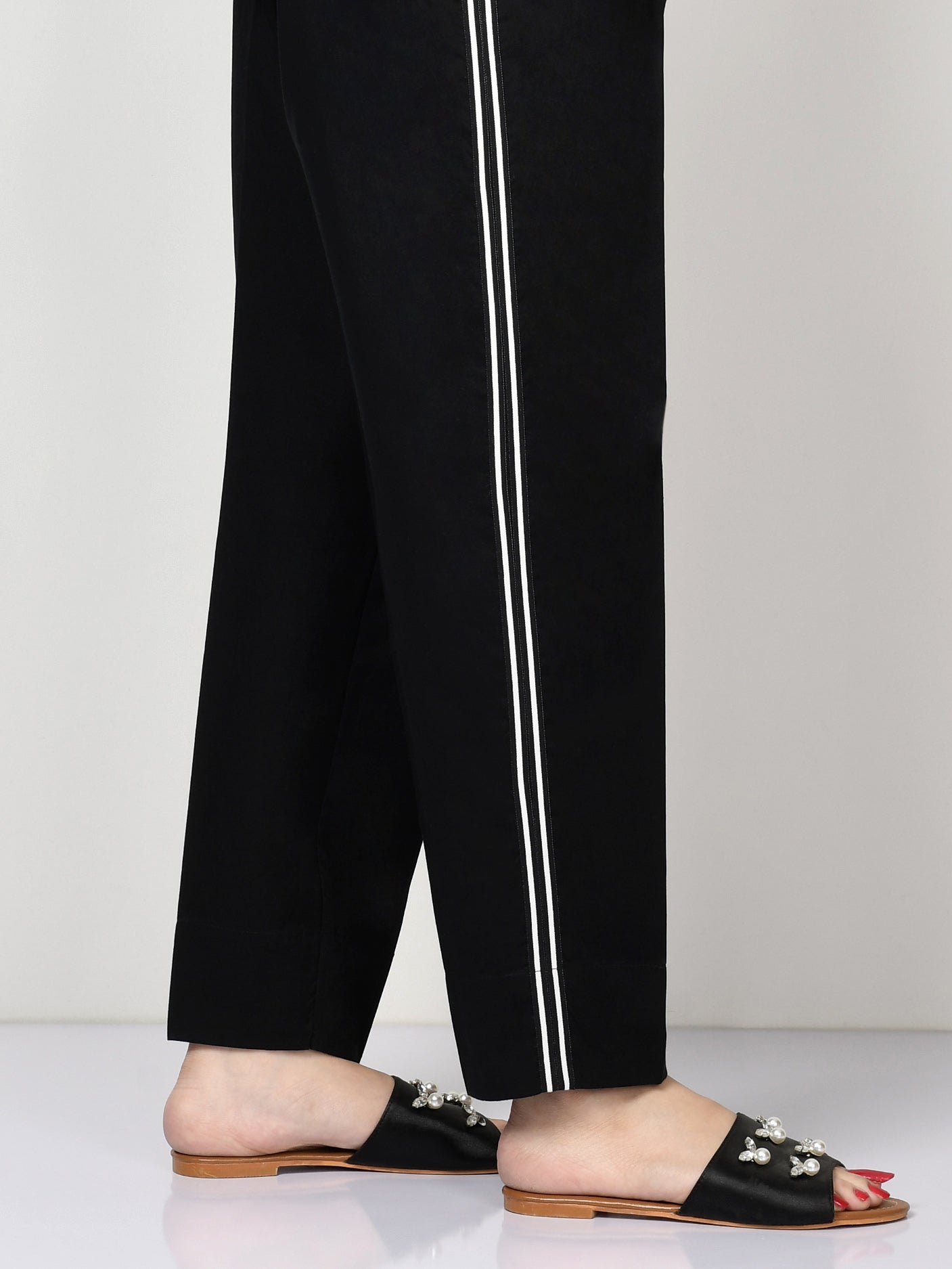 Limelight - Striped Winter Cotton Trouser