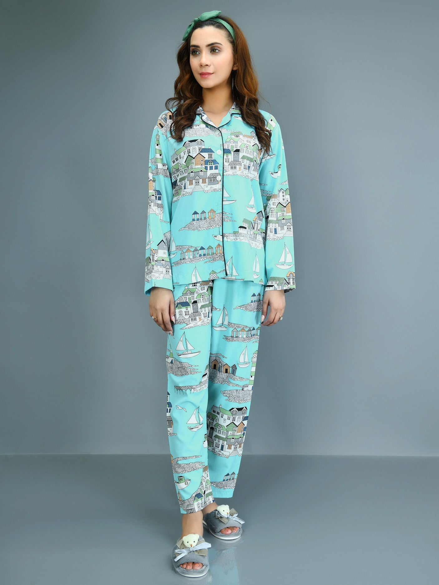 Limelight - Printed Grip Sleep Suit