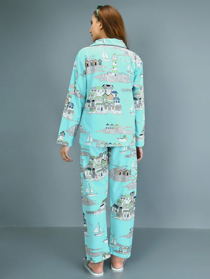 Limelight - Printed Grip Sleep Suit