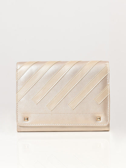 Limelight - Striped Clutch