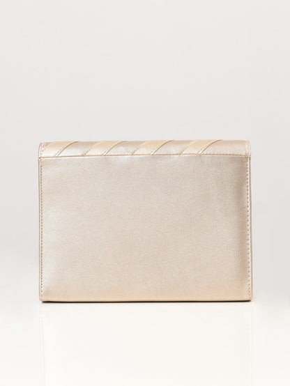 Limelight - Striped Clutch