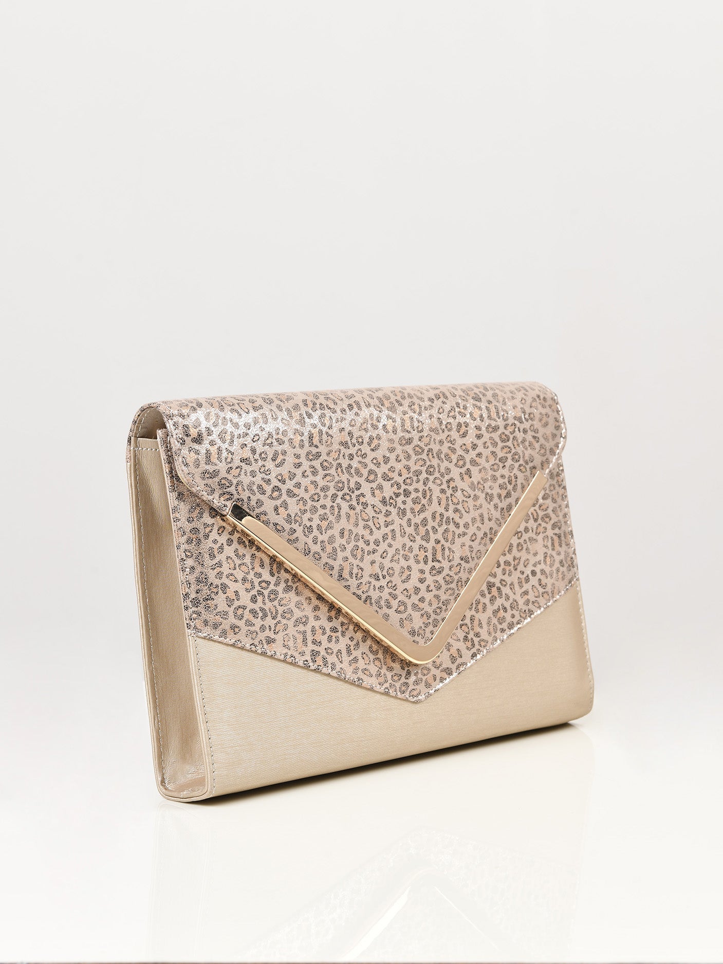 Limelight - Printed Envelope Clutch