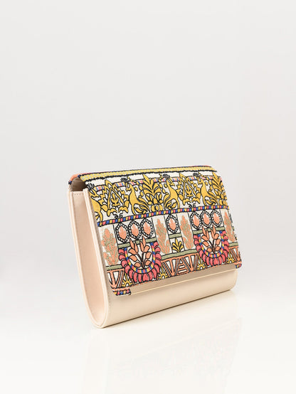 Limelight - Embroidered Clutch