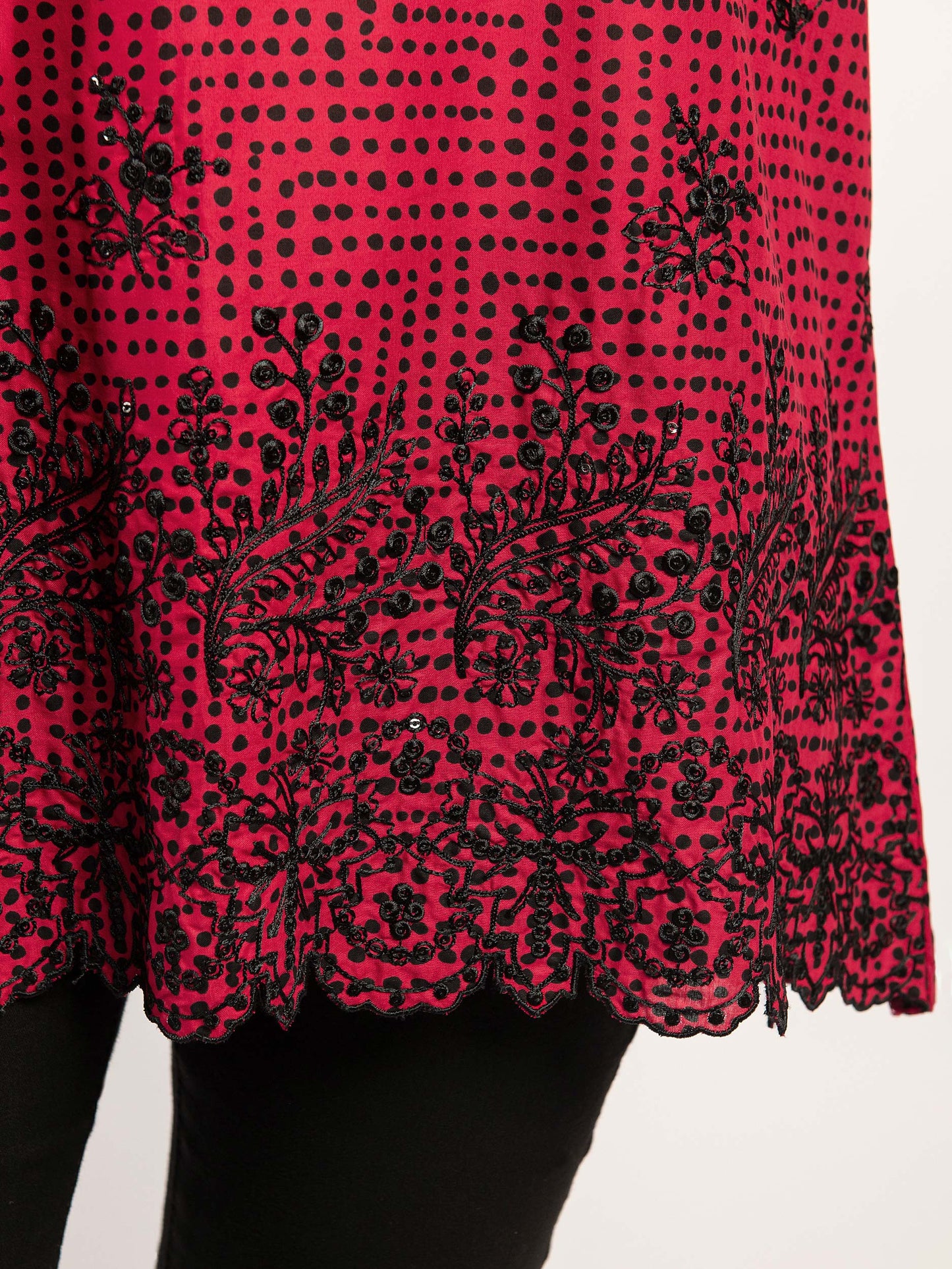 Limelight - Embroidered Top