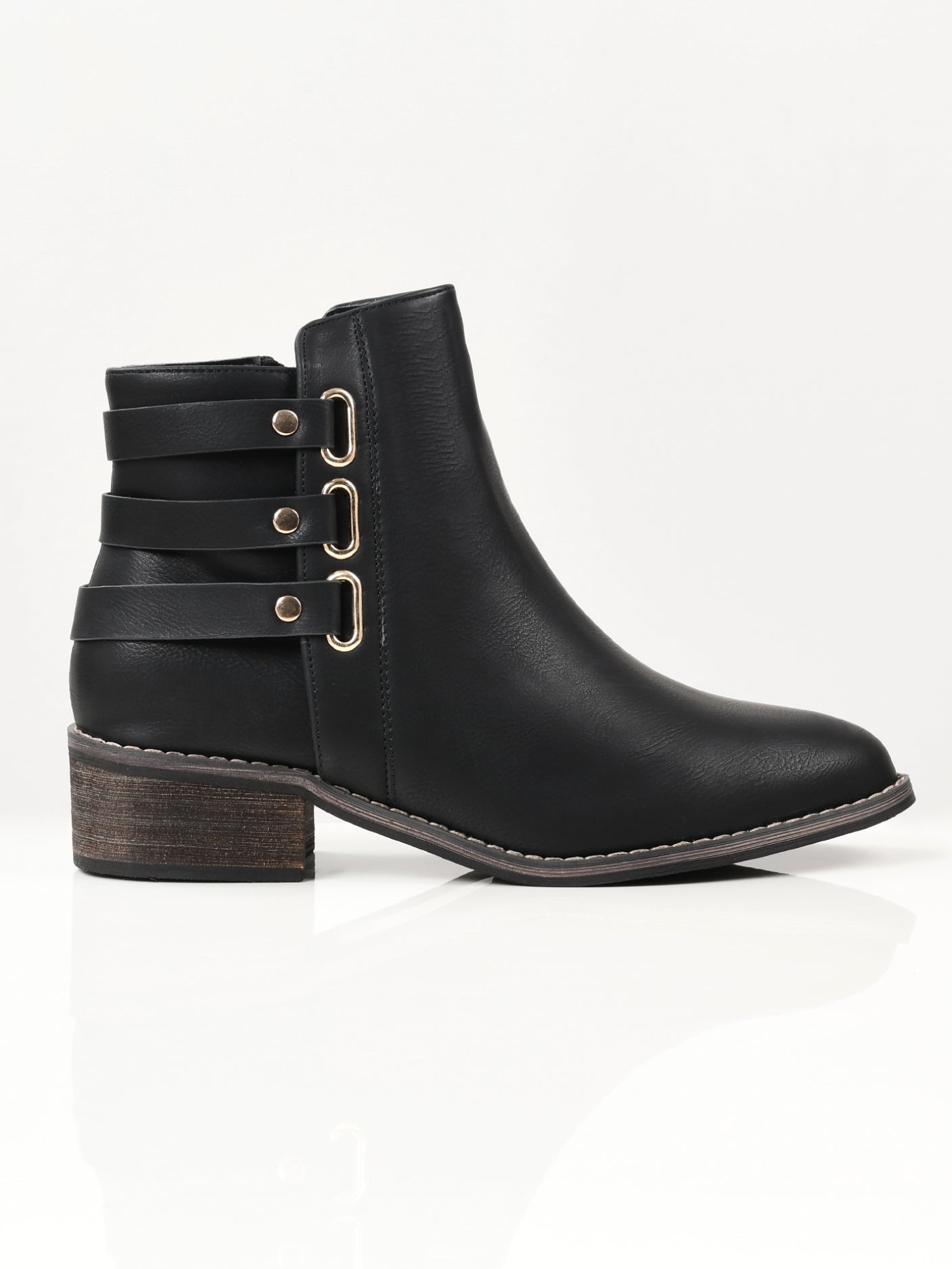 Limelight - Strapped Boots - Black