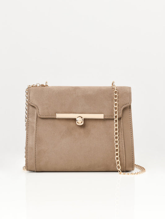 Limelight - Suede Handbag