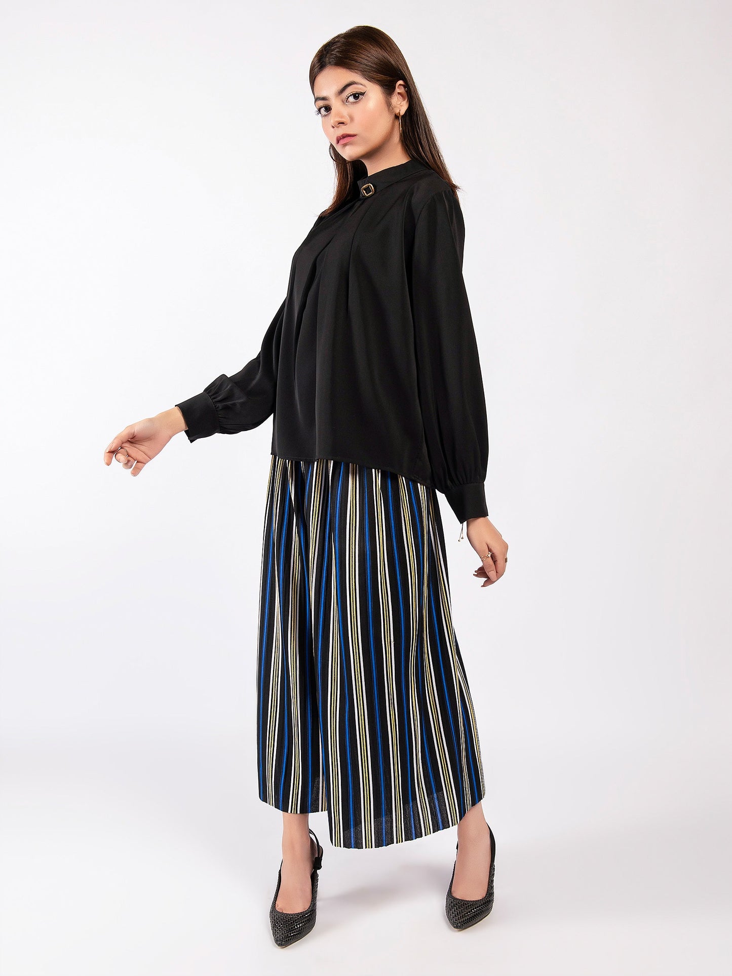 Limelight - Pleated Top