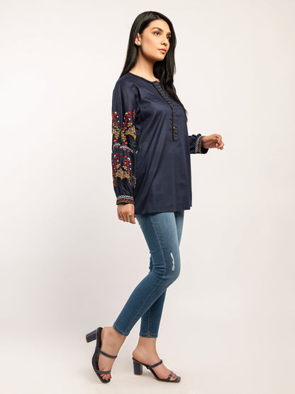 Limelight - Embroidered Top