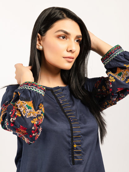 Limelight - Embroidered Top