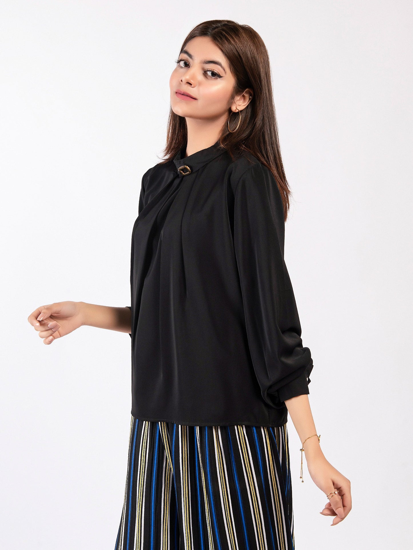Limelight - Pleated Top