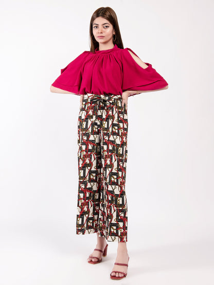 Limelight - Printed Jersey Culottes