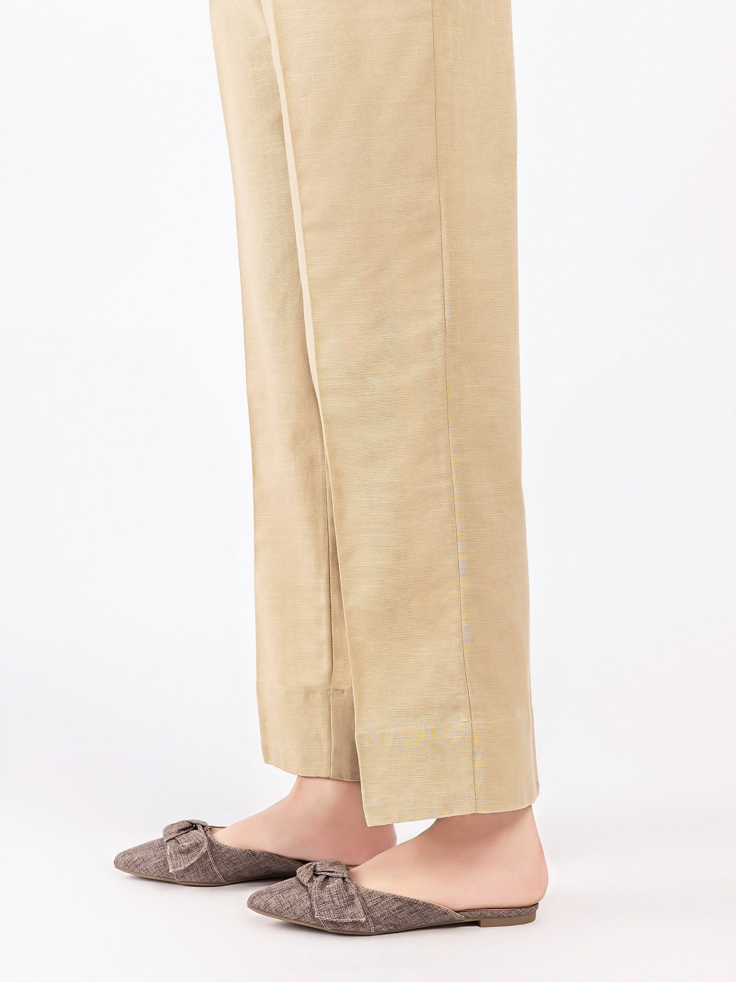 Dyed Khaddar Trousers