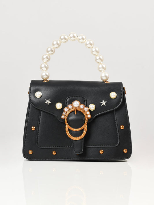 Limelight - Pearl Studded Handbag