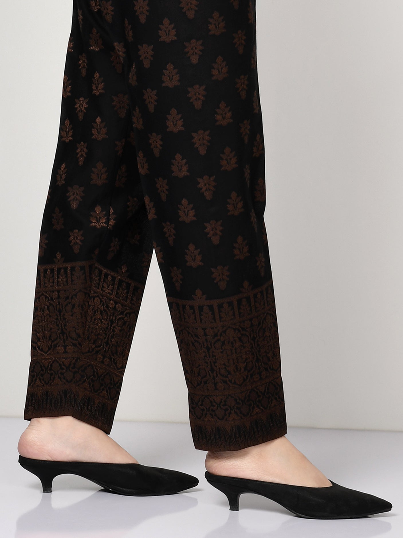 Limelight - Jacquard Straight Trouser