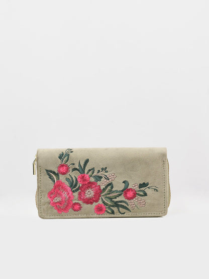 Limelight - Embroidered Wallet