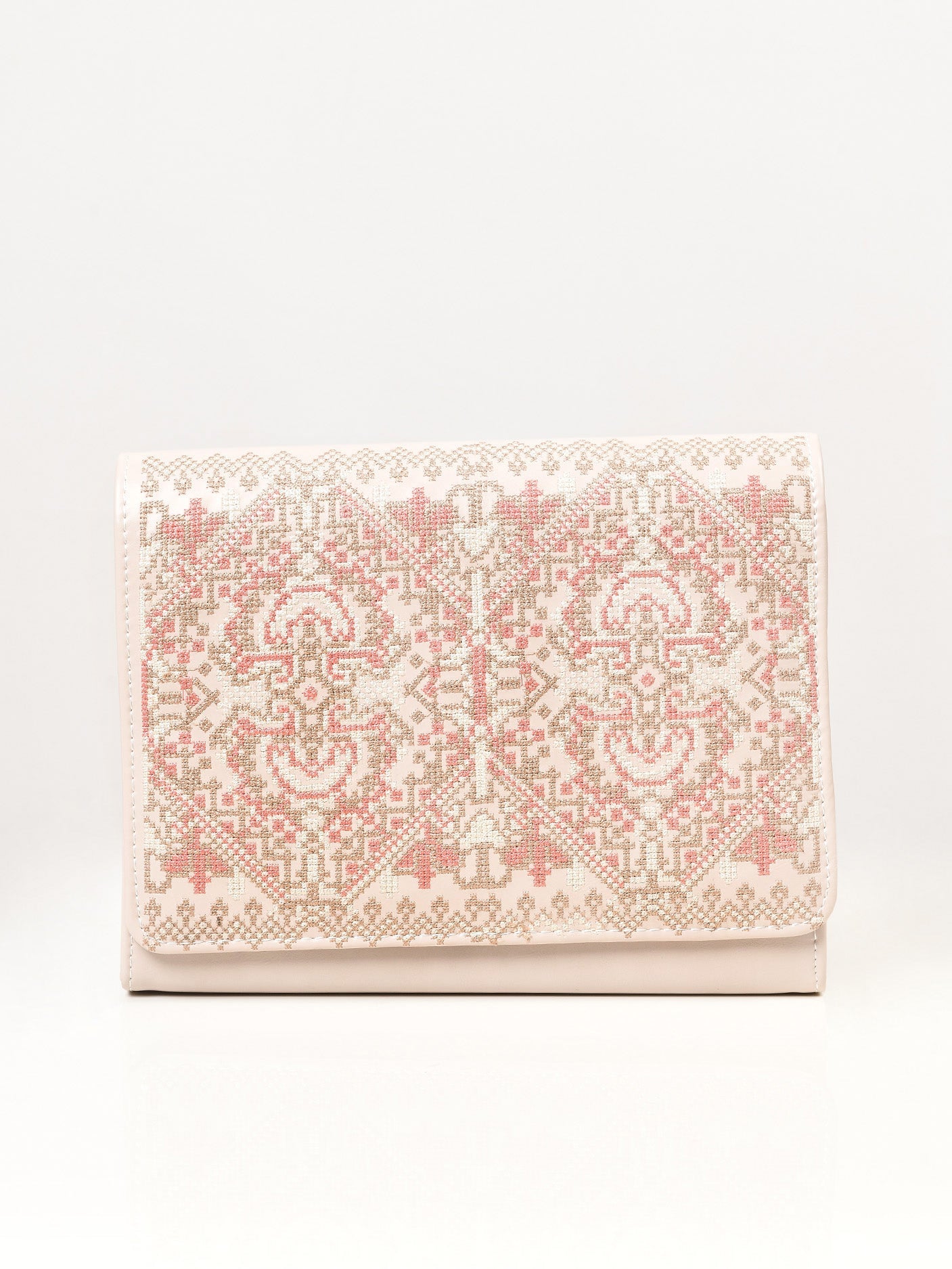 Limelight - Embroidered Clutch