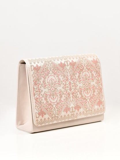 Limelight - Embroidered Clutch