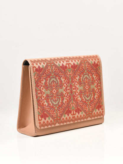 Limelight - Embroidered Clutch