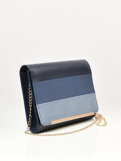 Limelight - Striped Clutch