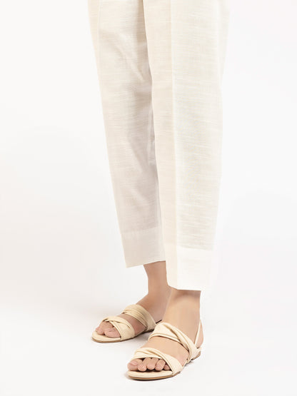 Plain Khaddar Trousers