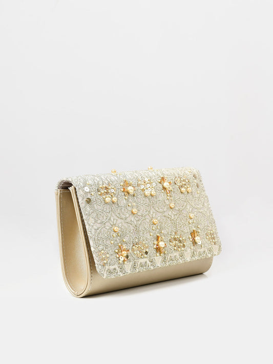 Limelight - Embellished Clutch