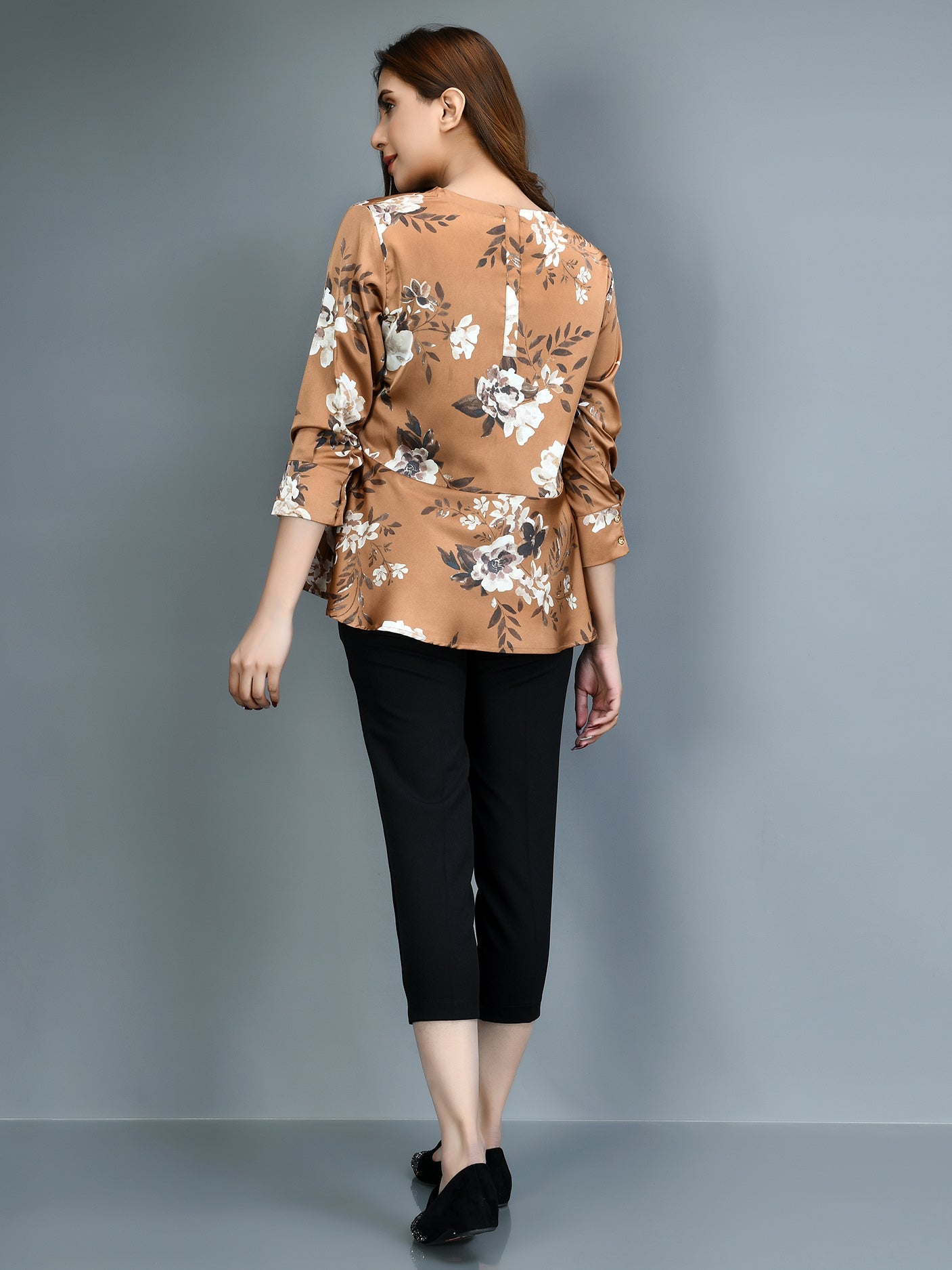 Limelight - Printed Silk Top